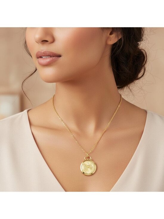 Stylish Women\'s Pendant Necklace Watch - Elegant Jewelry Accessory for Any main image 6